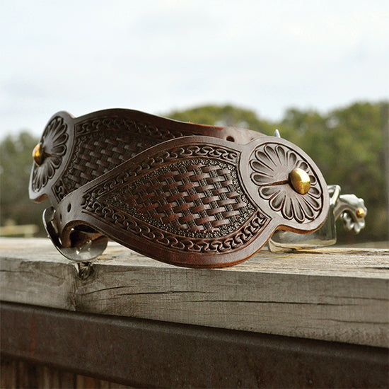 Martin Saddlery Tombstone Chocolate Spur Strap