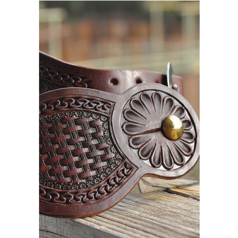 Martin Saddlery Tombstone Chocolate Spur Strap