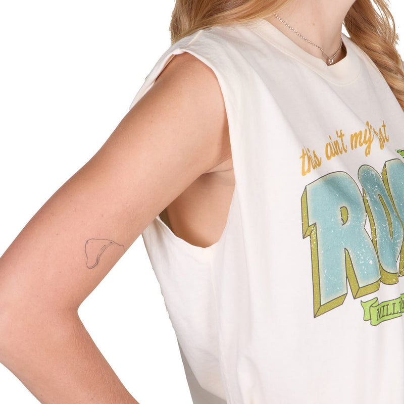 Summer Tees Women's Neon Ain't My First Rodeo Tank