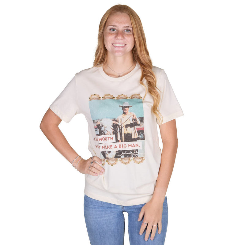 Summer Tees Women's Big Mouth Big Man Tee Shirt