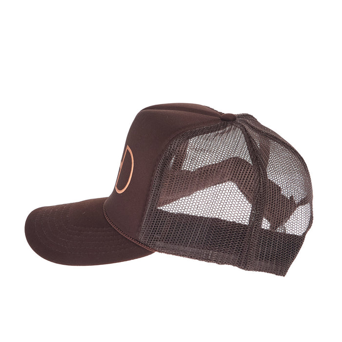 Summer Tees Snaffle Bit Brown Cap