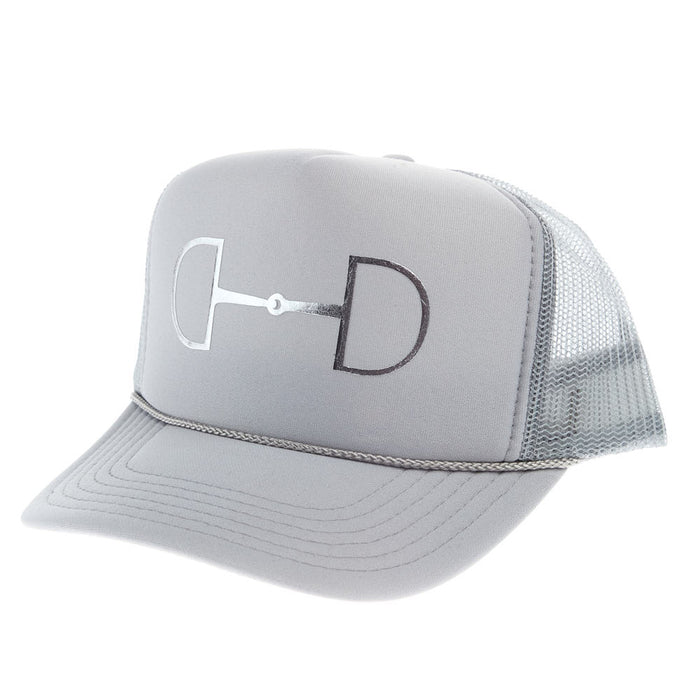 Summer Tees Grey Snaffle Bit Cap