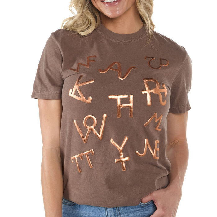 Summer Tees Espresso Branded Tee Shirt