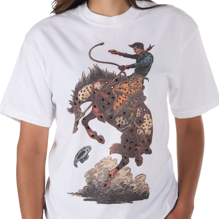 Summer Tees Bronc Rider Tee Shirt