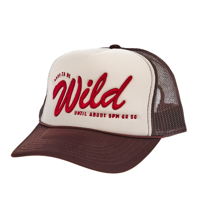 Summer Tees Women's Brown & Khaki Born To Be Wild Cap