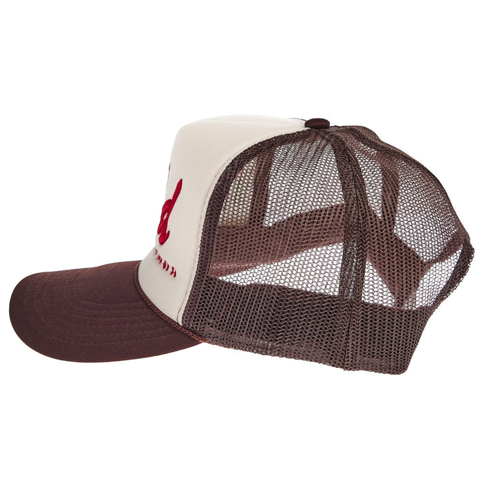 Summer Tees Women's Brown & Khaki Born To Be Wild Cap