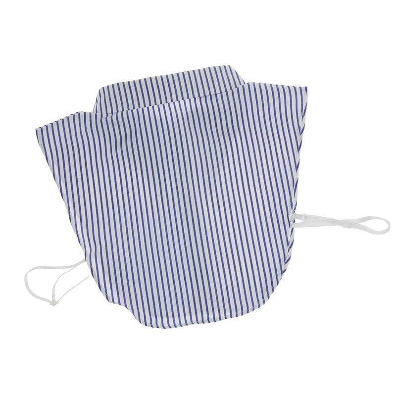 Summer Tees Women's Blue & White Corporate Collar