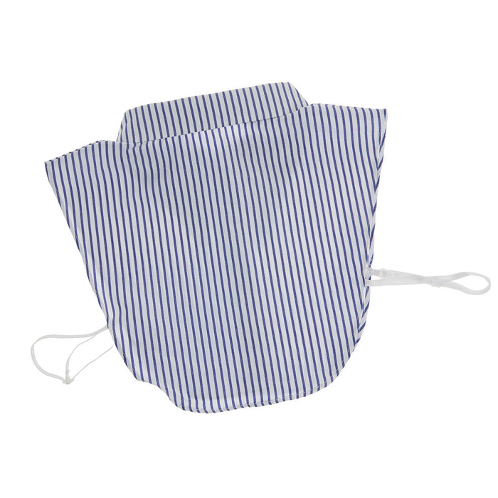Summer Tees Women's Blue & White Corporate Collar