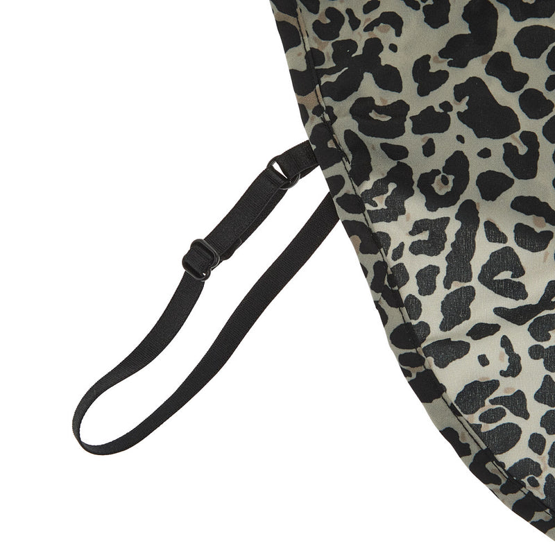 Summer Tees Women's Leopard Corporate Collar