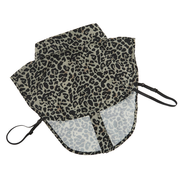 Summer Tees Women's Leopard Corporate Collar