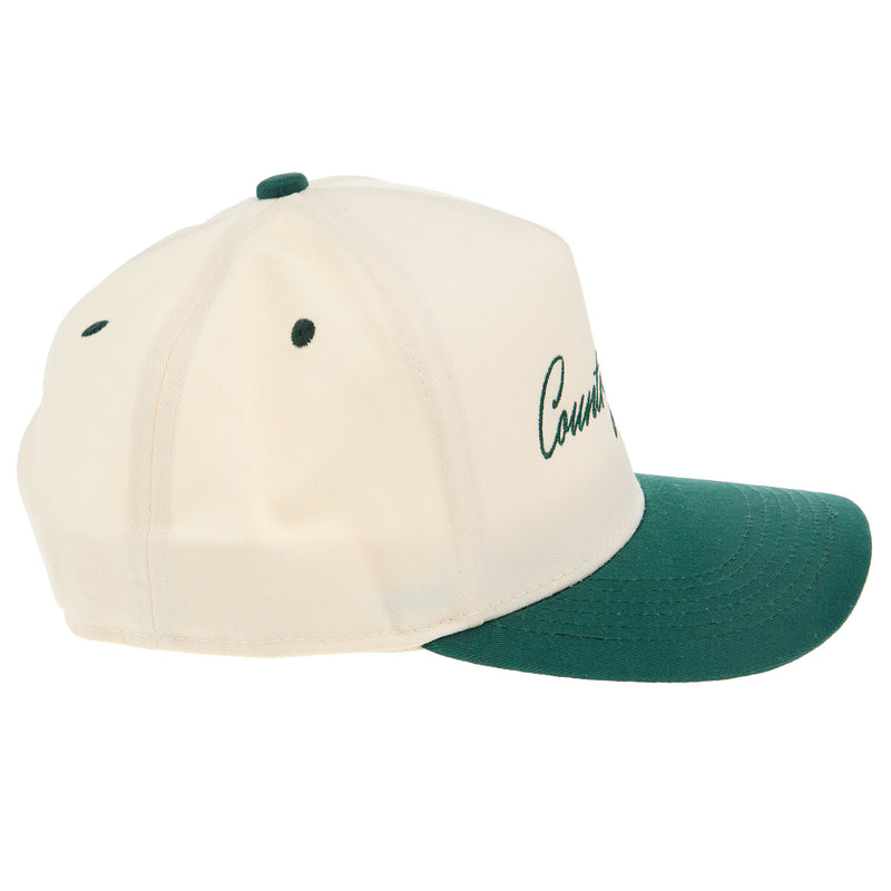 Summer Tees Country Club Cowboy Green/Natural Cap