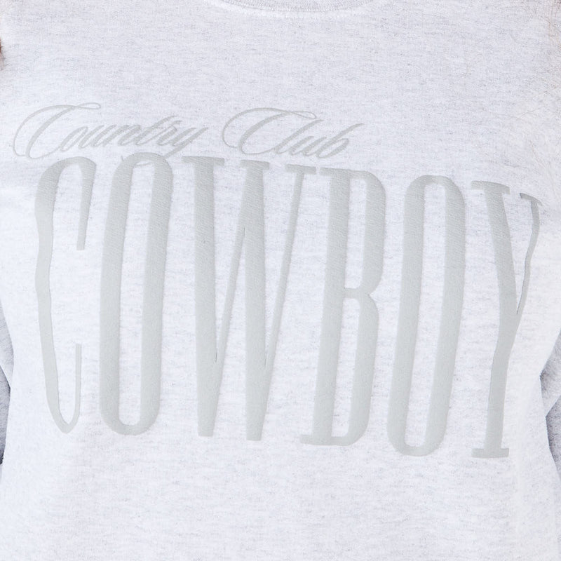 Summer Tees Ladies Country Club Cowboy Sweatshirt