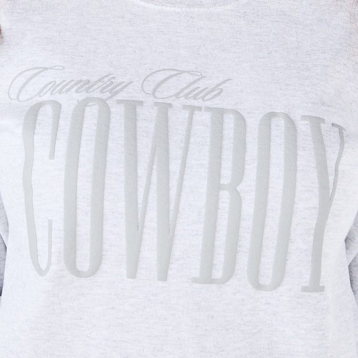 Summer Tees Ladies Country Club Cowboy Sweatshirt