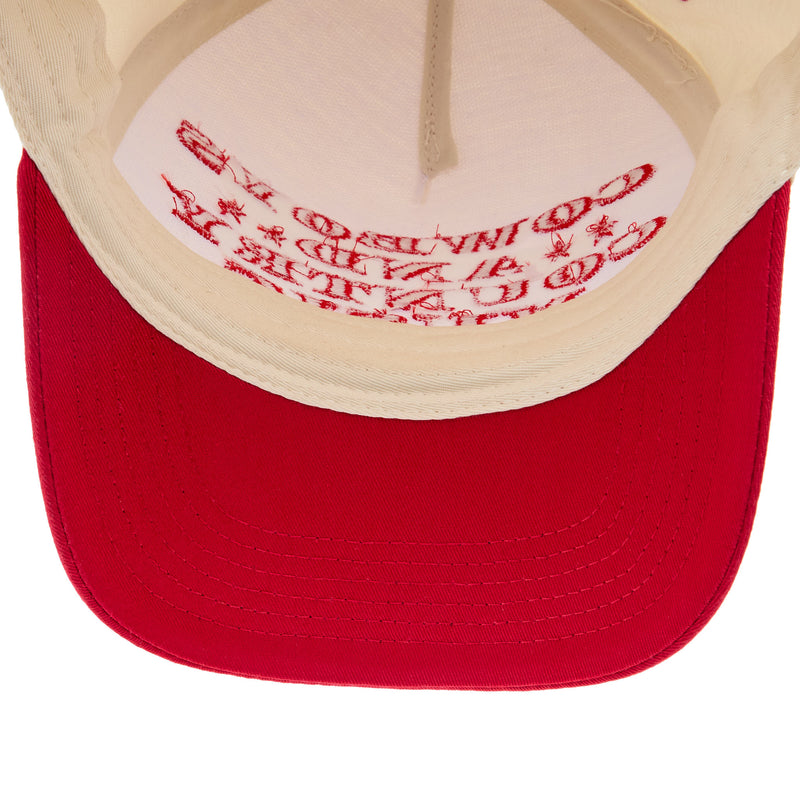 Summer Tees Cowboys and Country Music Red/Natural Cap