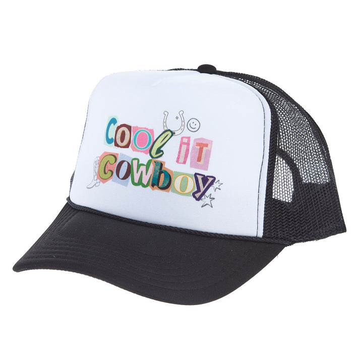 Summer Tees Cool It Cowboy Trucker Cap