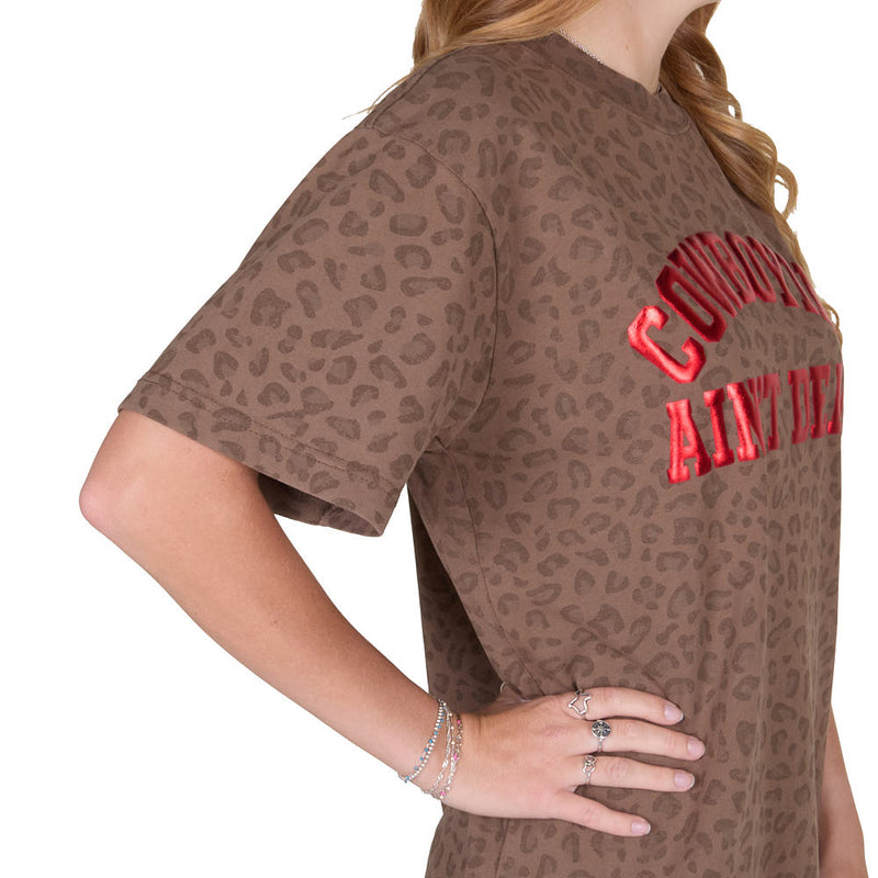 Summer Tees Women's Cowboyin' Ain't Dead Tee Shirt