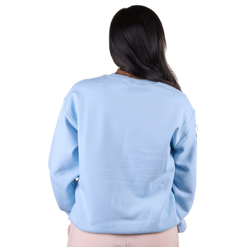 Summer Tees Women's Blue Cowboy Up Sweatshirt