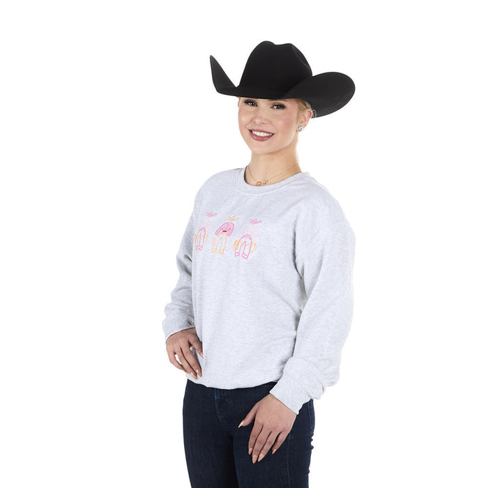 Summer Tees Ash Fancy Pants Sweatshirt