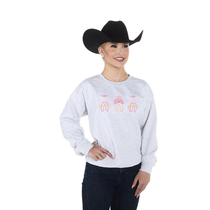 Summer Tees Ash Fancy Pants Sweatshirt
