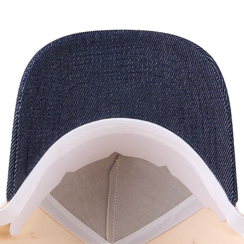 Summer Tees Denim & Natural Fancy Pants Cap