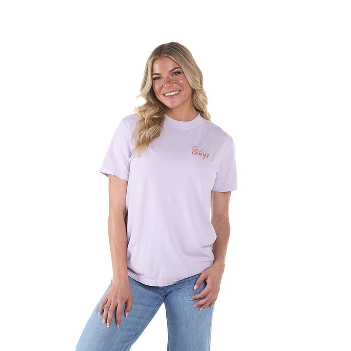 Summer Tees Orchid God Is Good Tee Shirt