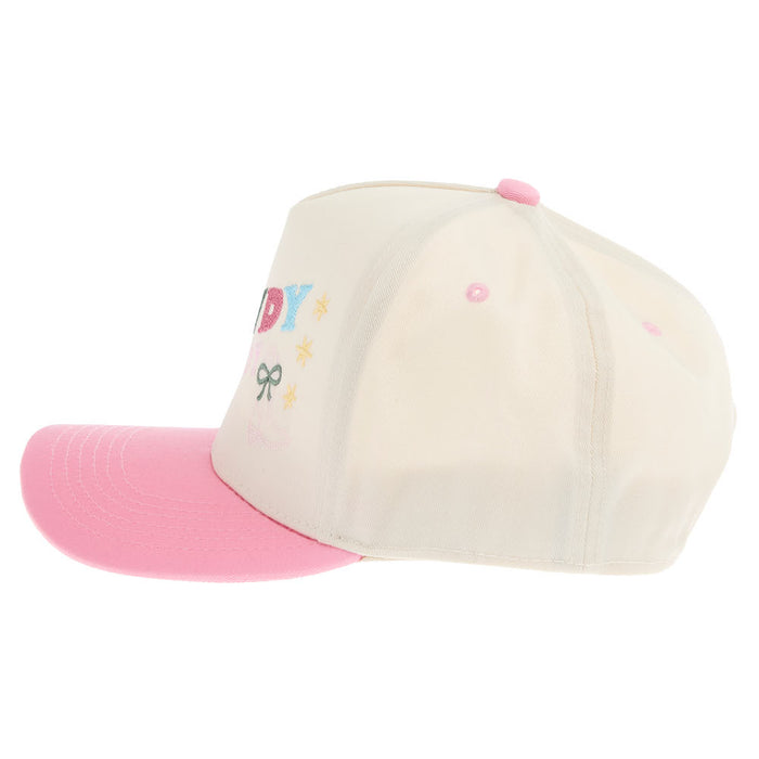 Summer Tees Womens Pink/Natural Howdy Cowboy Cap
