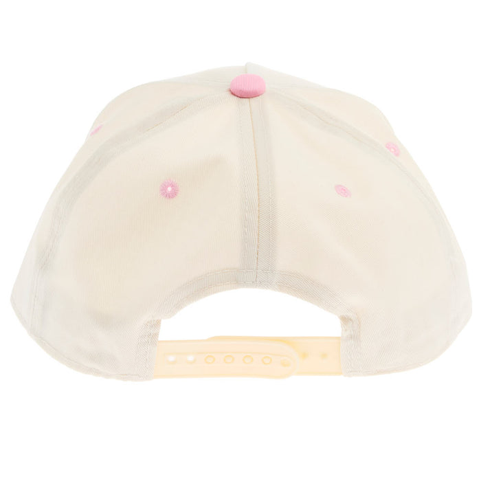 Summer Tees Womens Pink/Natural Howdy Cowboy Cap