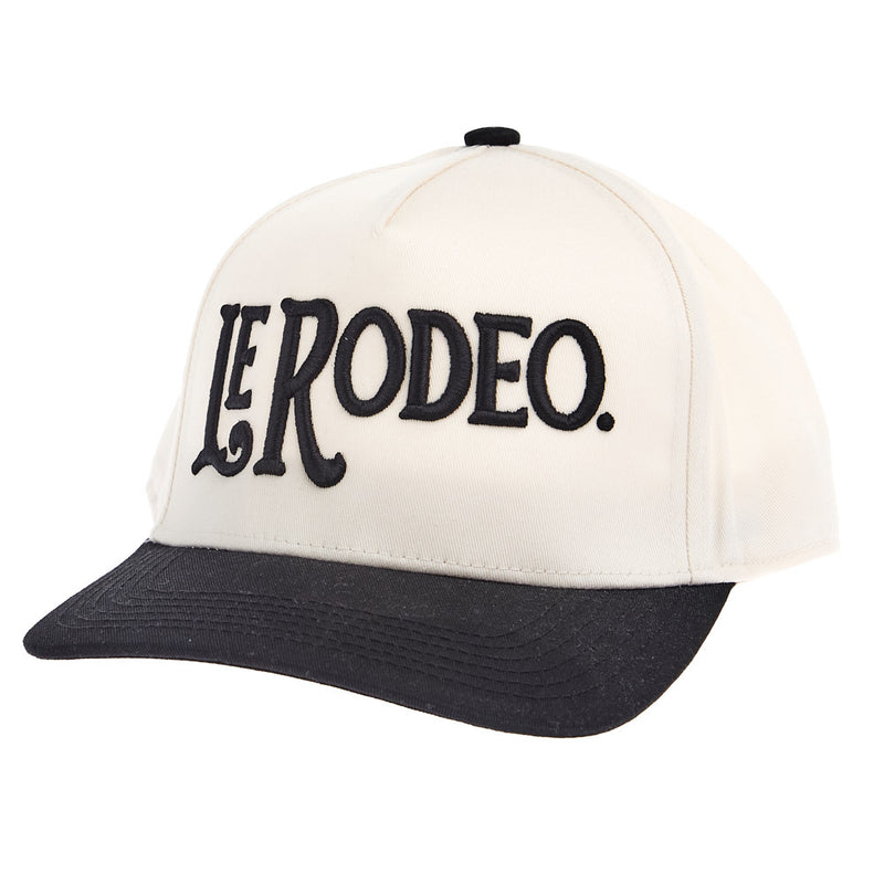 Summer Tees Women's Le Rodeo Black & Natural Cap