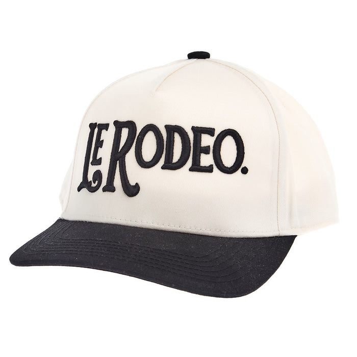 Summer Tees Women's Le Rodeo Black & Natural Cap