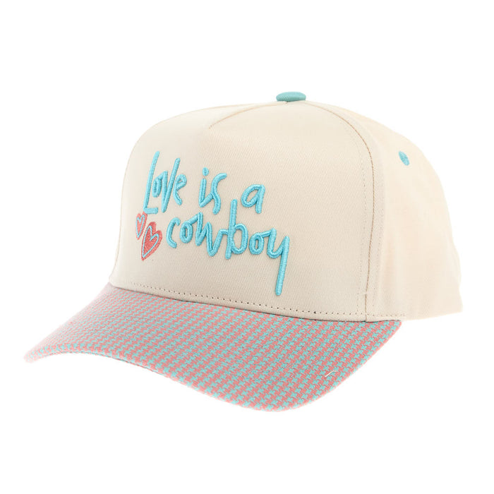 Summer Tees Women's Love Is A Cowboy Cap
