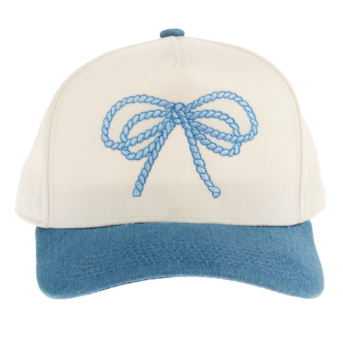 Summer Tees Women's Rope Bow Cap