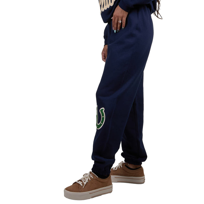 Summer Tees Women's Horseshoe Patched Sweatpants