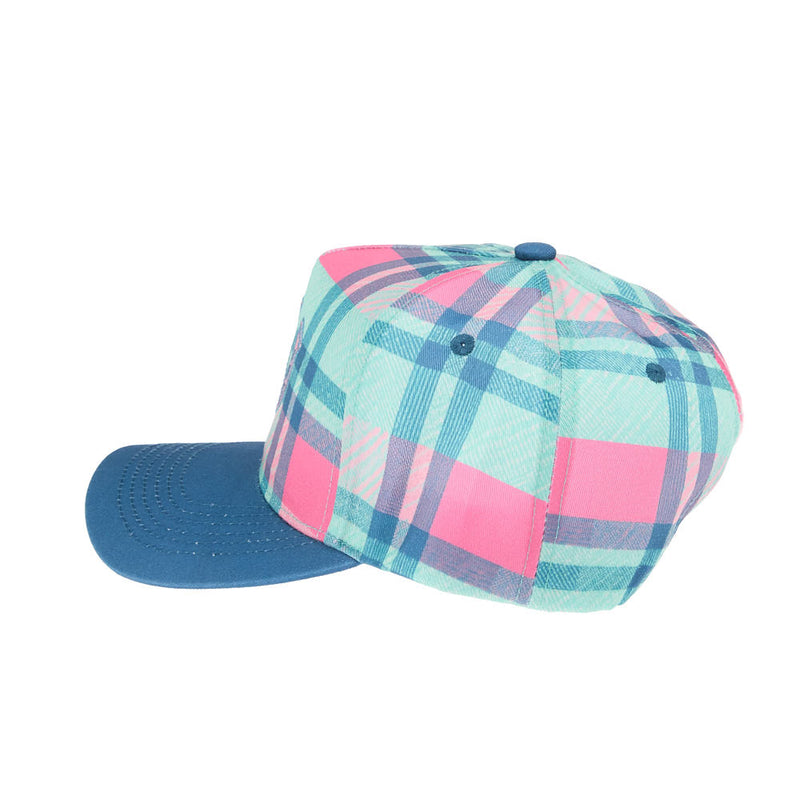 Summer Tees Plaid Horseshoe Cap