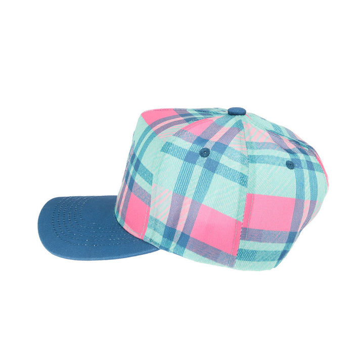 Summer Tees Plaid Horseshoe Cap