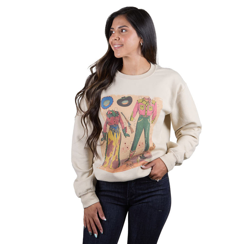 Summer Tees Women's Rodeo Dress Up Sweatshirt