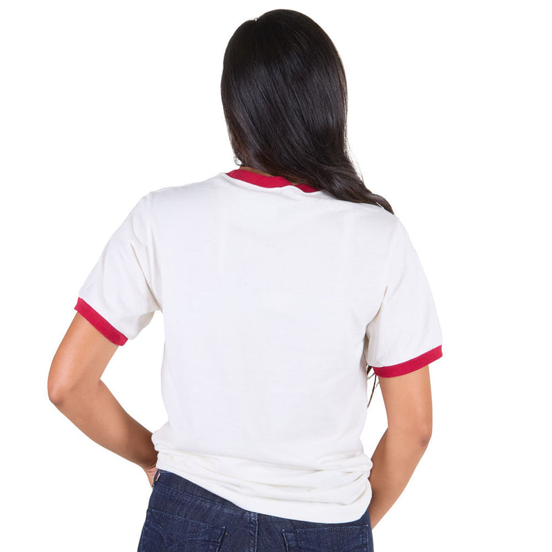 Summer Tees Women's Retro Rodeo Ringer Tee Shirt