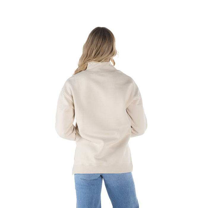 Summer Tees Khaki Rodeo Embroidered Top