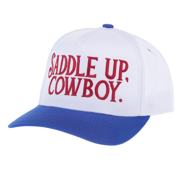 Summer Tees Saddle Up Cowboy Canvas Cap