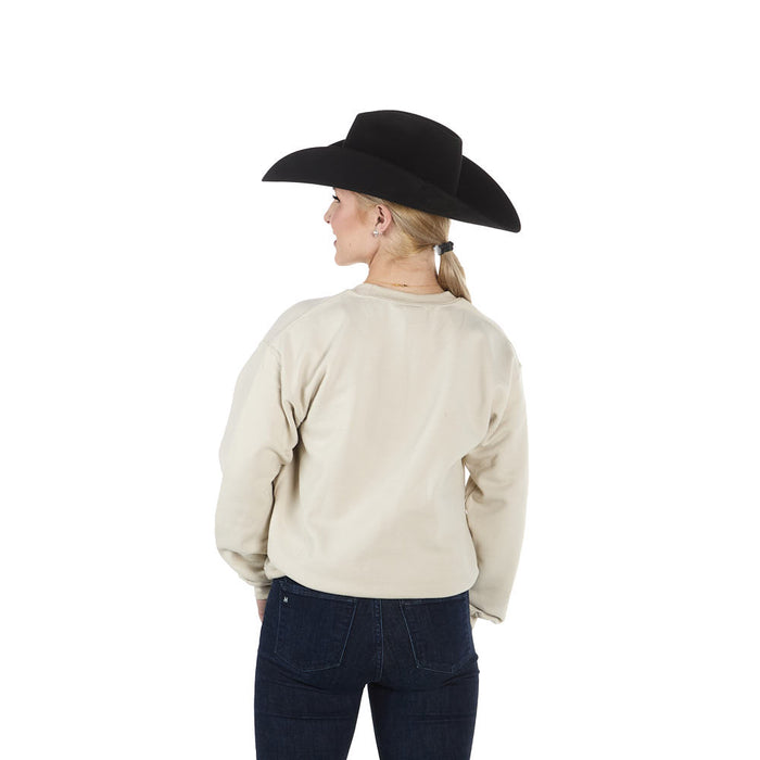 Summer Tees Sand Oh Shoot Embroidered Sweatshirt