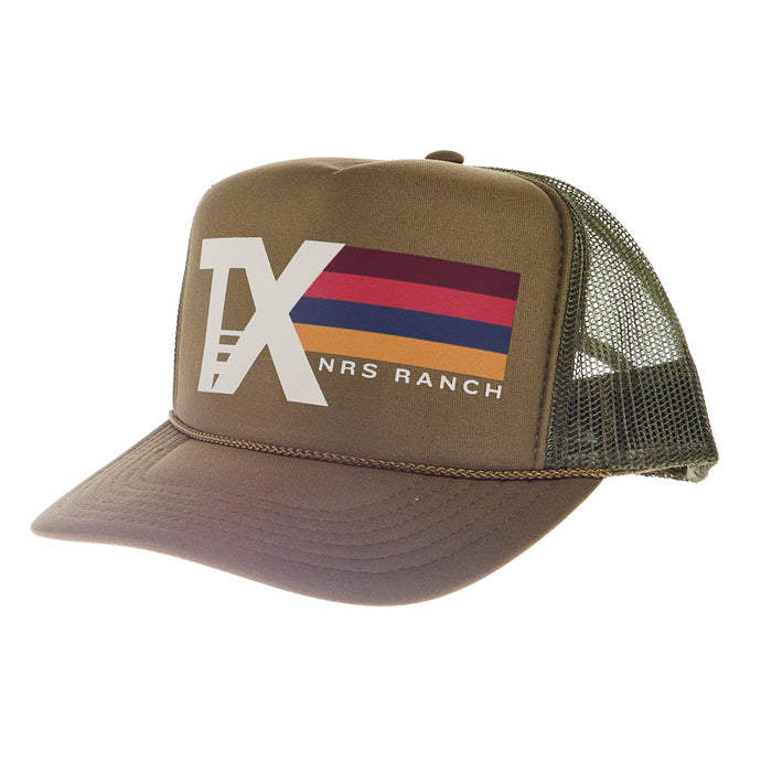 Summer Tees NRS Ranch Fall Olive Cap
