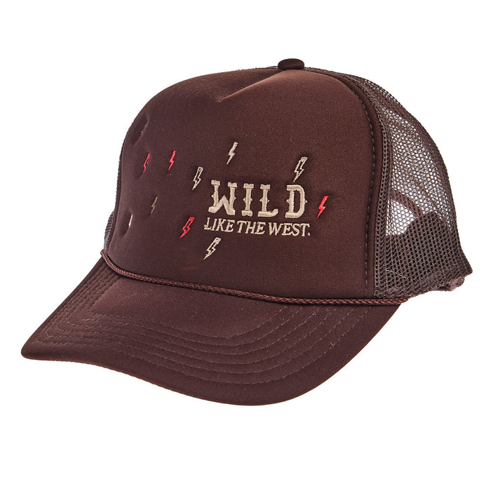 Summer Tees Women's Brown Wild Like The West Cap