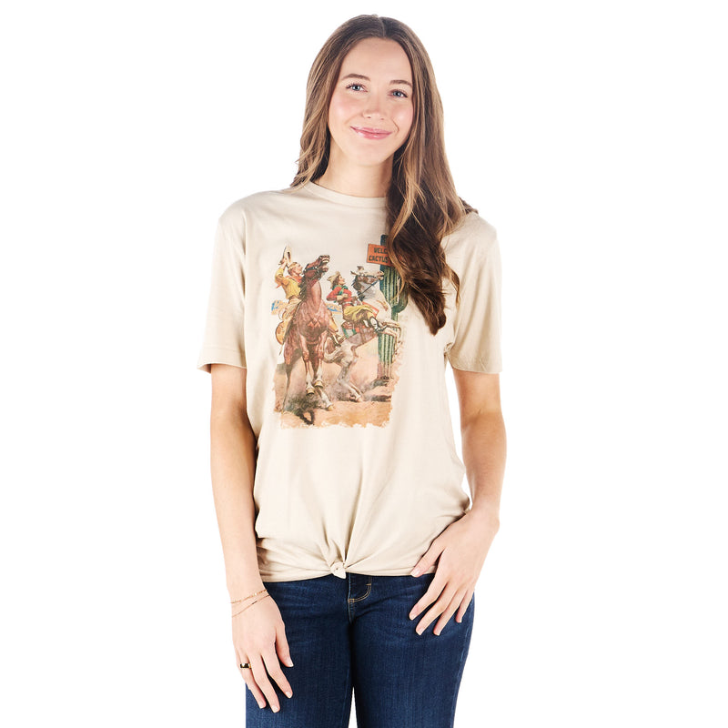Summer Tees Womens Welcome To Cactus Alley Tee