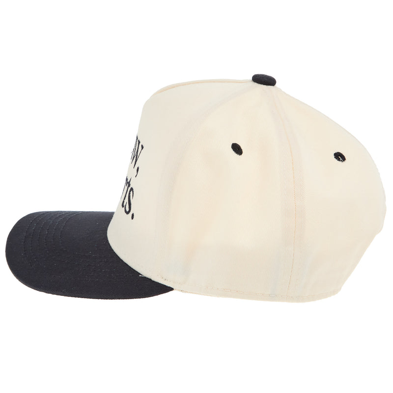 Summer Tees Yeehaw Go Sports Natural/Black Cap
