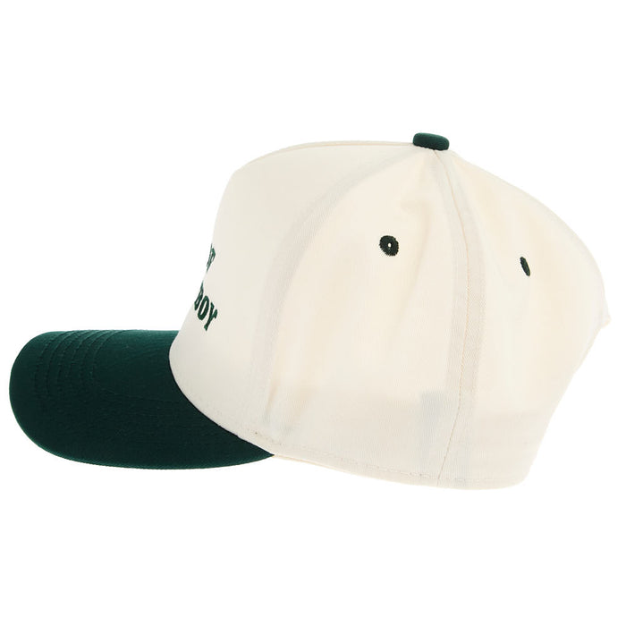 Summer Tees Womens Year Of The Cowboy Dark Green/Natural Cap