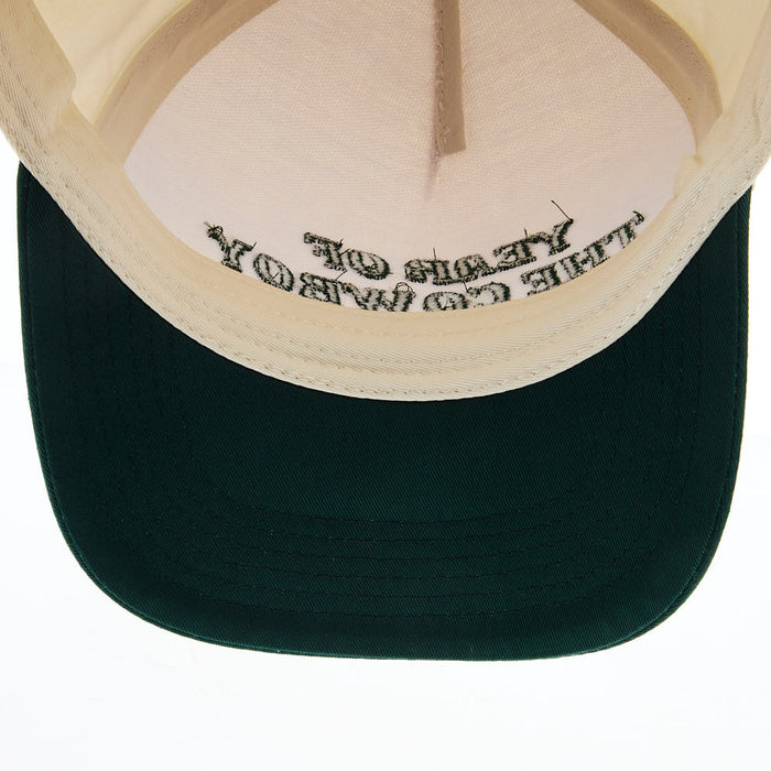 Summer Tees Womens Year Of The Cowboy Dark Green/Natural Cap