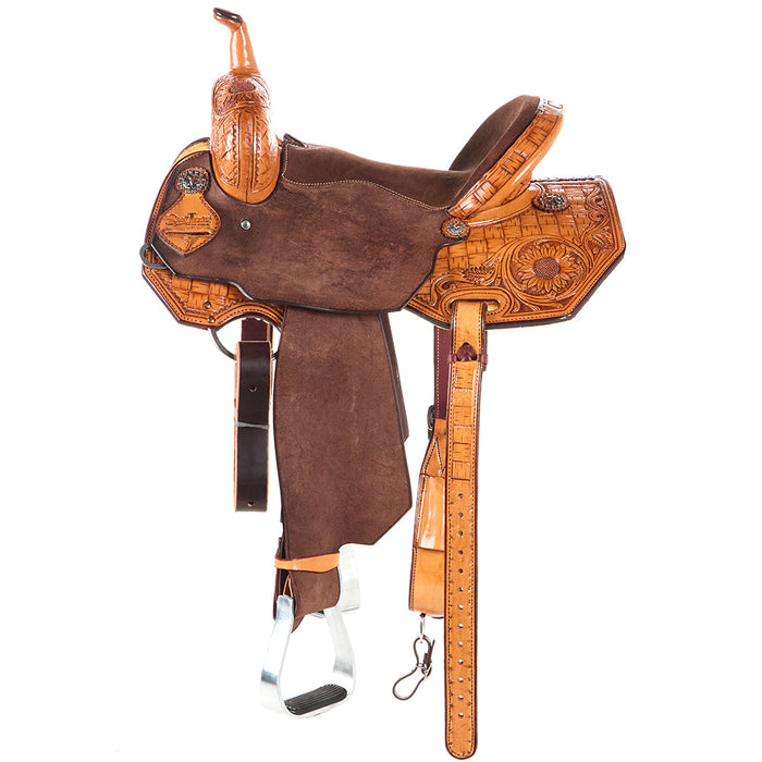 Scott Thomas Custom Saddles 14in Flex Tree Barrel Saddle