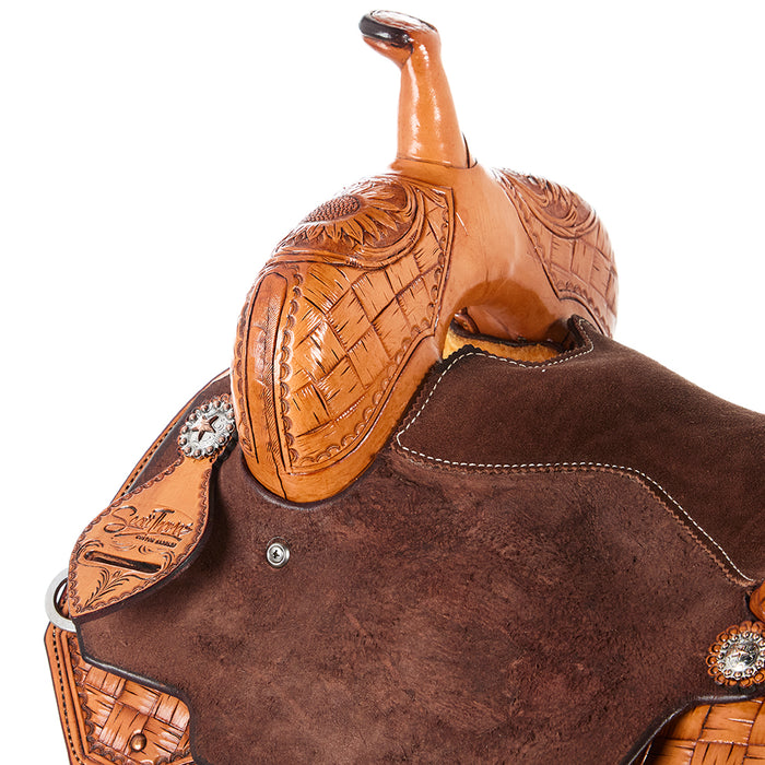 Scott Thomas Custom Saddles 14in Flex Tree Barrel Saddle