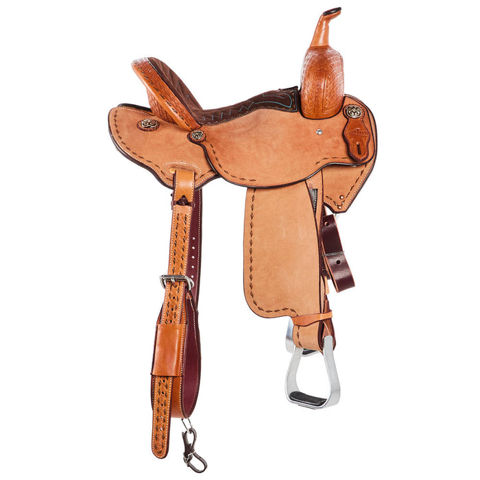 Scott Thomas Custom Saddles 14inch 1/8 Geo Diamond Spine Relief Barrel Saddle