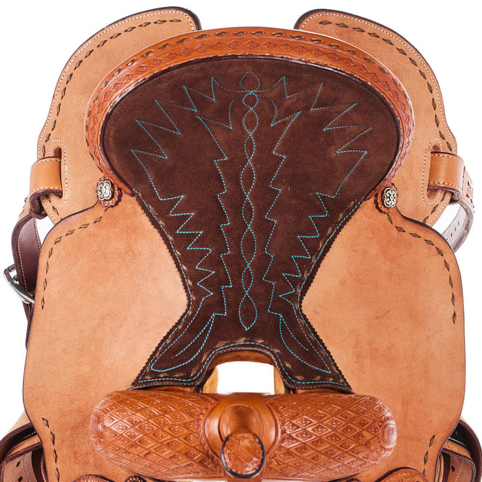 Scott Thomas Custom Saddles 14inch 1/8 Geo Diamond Spine Relief Barrel Saddle