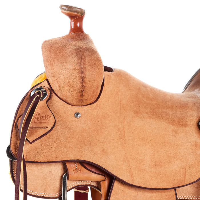 Scott Thomas Custom Saddles 15.5in Roughout Will James Rancher Saddle